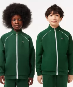 Sweatshirt Zippe Avec Details Contrastes | Lacoste Best