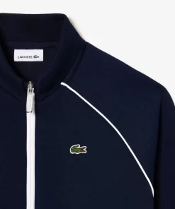 Sweatshirt Zippe Avec Details Contrastes | Lacoste Cheap