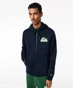 Sweatshirt Zippe Homme A Capuche En Molleton | Lacoste Best Sale