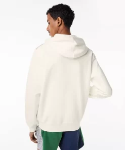 Sweatshirt Zippe Homme A Capuche En Molleton | Lacoste New