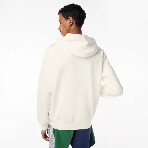 Sweatshirt Zippe Homme A Capuche En Molleton | Lacoste New