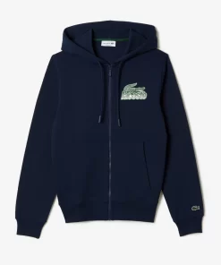 Sweatshirt Zippe Homme A Capuche En Molleton | Lacoste Best Sale