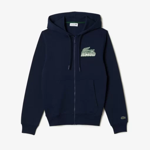 Sweatshirt Zippe Homme A Capuche En Molleton | Lacoste Best Sale