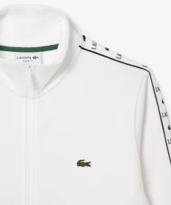 Sweatshirt Zippe Jogger A Bande Siglee | Lacoste Fashion