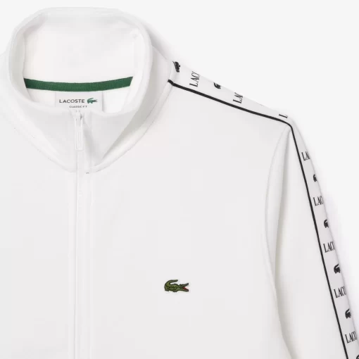 Sweatshirt Zippe Jogger A Bande Siglee | Lacoste Fashion