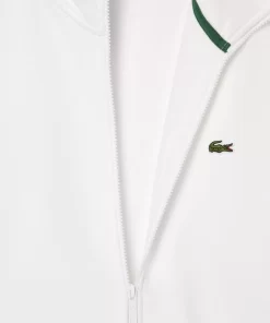 Sweatshirt Zippe Jogger A Bande Siglee | Lacoste Fashion