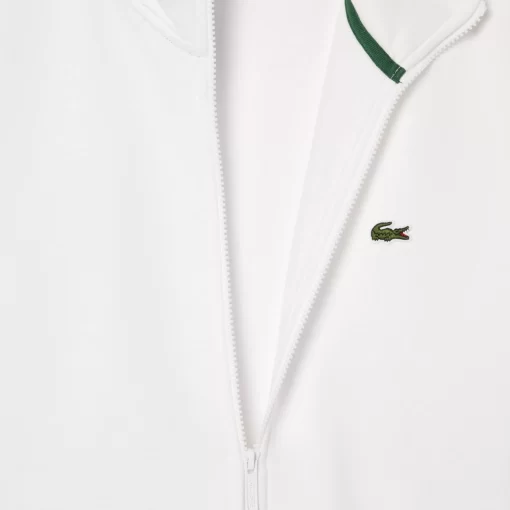 Sweatshirt Zippe Jogger A Bande Siglee | Lacoste Fashion