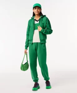 Sweatshirt Zippe Jogger En Molleton Gratte | Lacoste New