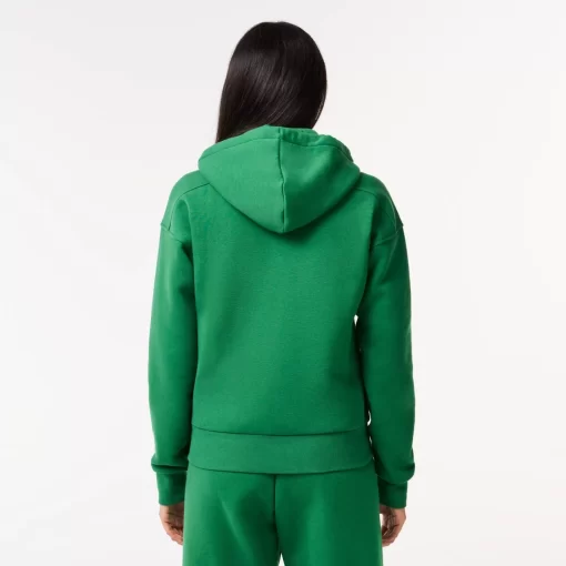 Sweatshirt Zippe Jogger En Molleton Gratte | Lacoste New