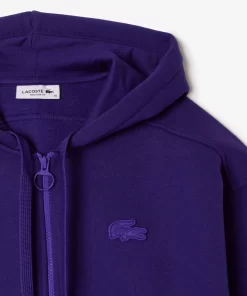 Sweatshirt Zippe Jogger En Molleton Gratte | Lacoste New