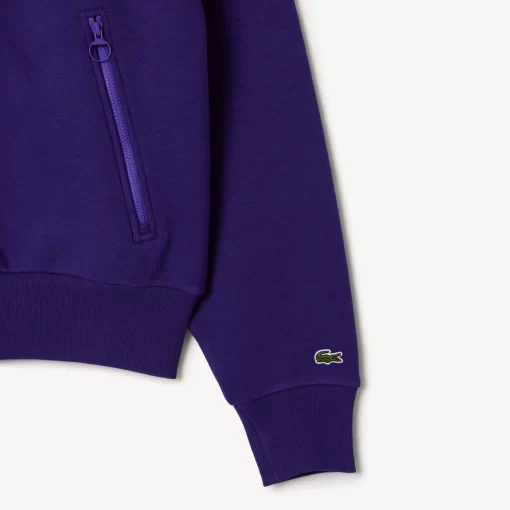 Sweatshirt Zippe Jogger En Molleton Gratte | Lacoste New