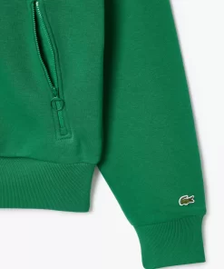 Sweatshirt Zippe Jogger En Molleton Gratte | Lacoste New