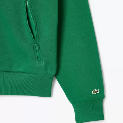 Sweatshirt Zippe Jogger En Molleton Gratte | Lacoste New