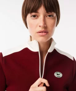 Sweatshirt Zippe X Sporty & Rich A Rayures | Lacoste Shop