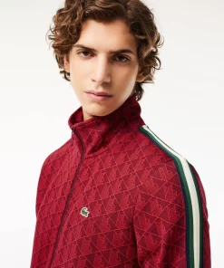 Sweatshirt Zippe Paris Jacquard Monogramme | Lacoste Cheap