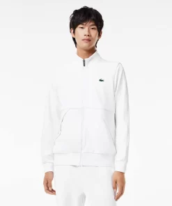 Sweatshirt Zippe Sport En Fibres Recyclees | Lacoste Online