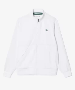 Sweatshirt Zippe Sport En Fibres Recyclees | Lacoste Online