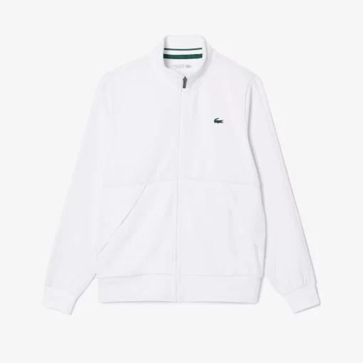 Sweatshirt Zippe Sport En Fibres Recyclees | Lacoste Online