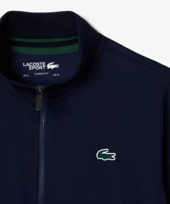 Sweatshirt Zippe Sport En Fibres Recyclees | Lacoste Clearance