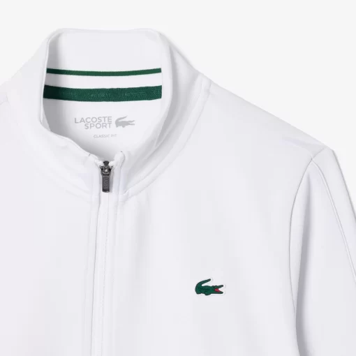 Sweatshirt Zippe Sport En Fibres Recyclees | Lacoste Online