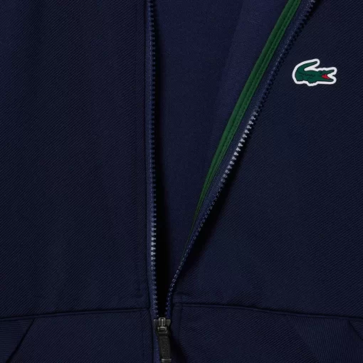 Sweatshirt Zippe Sport En Fibres Recyclees | Lacoste Clearance