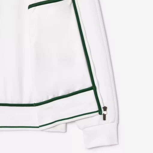 Sweatshirt Zippe Sport En Fibres Recyclees | Lacoste Online