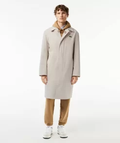 Trench Leger Deperlant En Twill De Coton | Lacoste Online