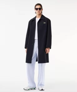 Trench Leger Deperlant En Twill De Coton | Lacoste New