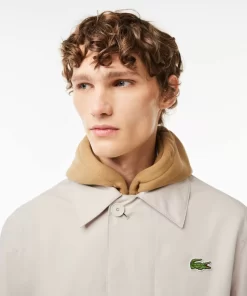 Trench Leger Deperlant En Twill De Coton | Lacoste Online