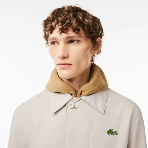 Trench Leger Deperlant En Twill De Coton | Lacoste Online