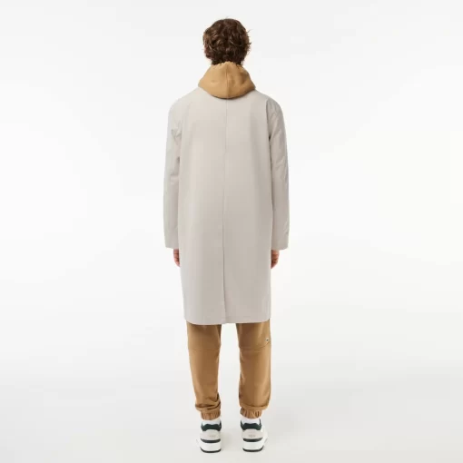 Trench Leger Deperlant En Twill De Coton | Lacoste Online