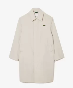 Trench Leger Deperlant En Twill De Coton | Lacoste Online