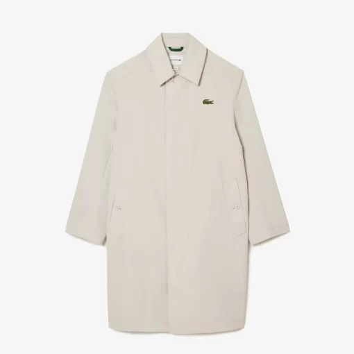 Trench Leger Deperlant En Twill De Coton | Lacoste Online