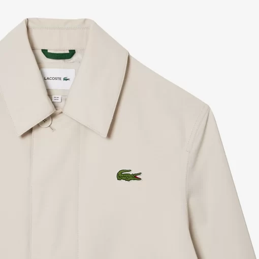 Trench Leger Deperlant En Twill De Coton | Lacoste Online