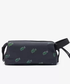 Trousse De Toilette Imprimee En Toile Enduite | Lacoste Discount