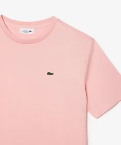 T-Shirt A Col Rond En Coton Premium | Lacoste Hot