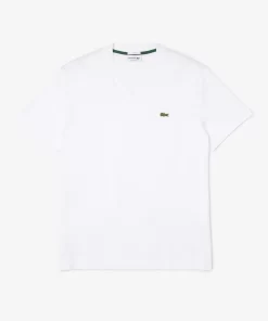 T-Shirt A Col Rond Unisexe En Coton Biologique Uni | Lacoste Sale