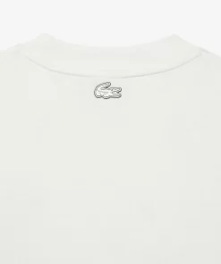 T-Shirt A Manches Longues Homme Loose Fit Imprime | Lacoste Clearance