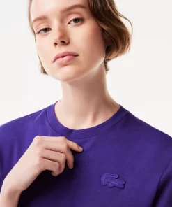 T-Shirt Avec Crocodile En Relief Sur La Poitrine | Lacoste Discount