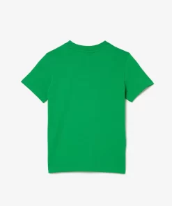 T-Shirt Avec Imprime Crocodile En Coton | Lacoste Store