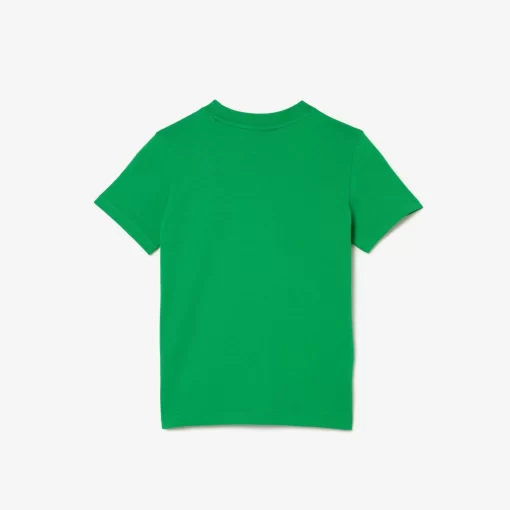 T-Shirt Avec Imprime Crocodile En Coton | Lacoste Store