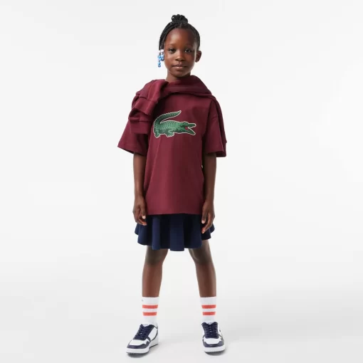 T-Shirt Avec Imprime Graphique En Coton | Lacoste Sale