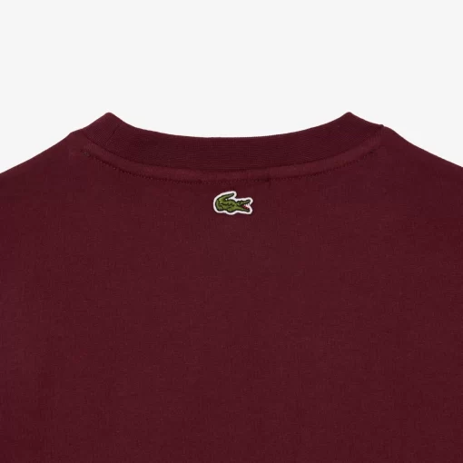 T-Shirt Avec Imprime Graphique En Coton | Lacoste Sale