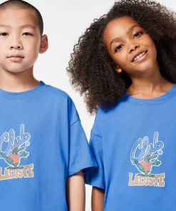 T-Shirt Avec Imprime Mascotte | Lacoste Cheap