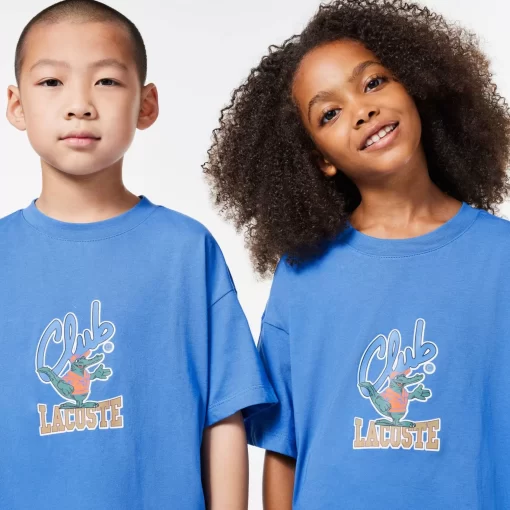 T-Shirt Avec Imprime Mascotte | Lacoste Cheap