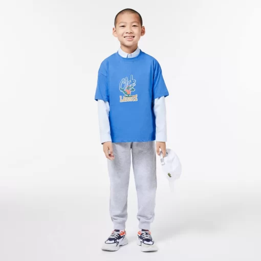 T-Shirt Avec Imprime Mascotte | Lacoste Cheap