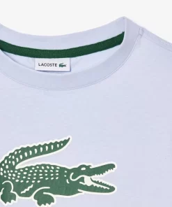 T-Shirt Avec Imprime Sigle En Jersey De Coton | Lacoste Outlet