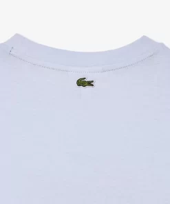 T-Shirt Avec Imprime Sigle En Jersey De Coton | Lacoste Outlet