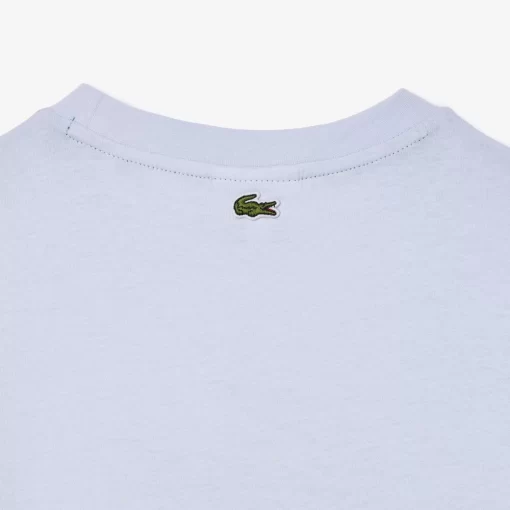 T-Shirt Avec Imprime Sigle En Jersey De Coton | Lacoste Outlet