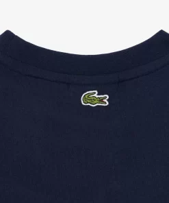 T-Shirt Avec Imprime Sigle En Jersey De Coton | Lacoste Fashion